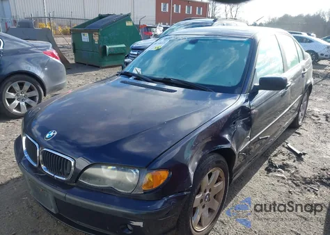 2004 BMW 325Xi из США, поврежденный, VIN WBAEU33424PM60426